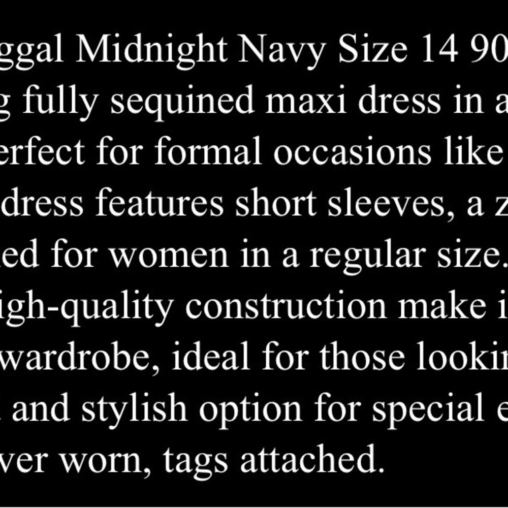 Mac Duggal Midnight Navy 9064 Gorgeous Beaded Dress for MOB/MOG- New with Tags - Picture 9 of 16